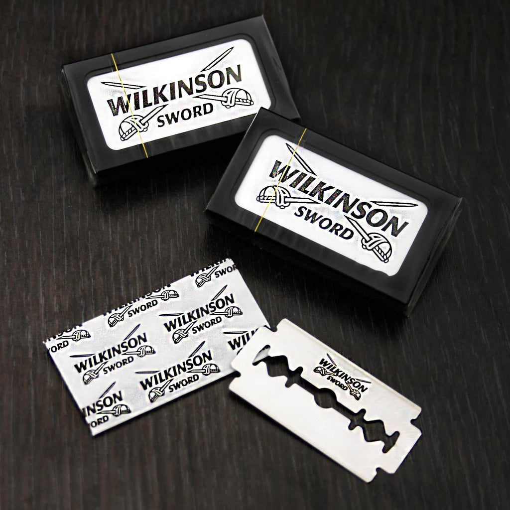 2 Packs Double Edge Safety Razor Blades by Wilkinson Sword Classic - HARYALI LONDON