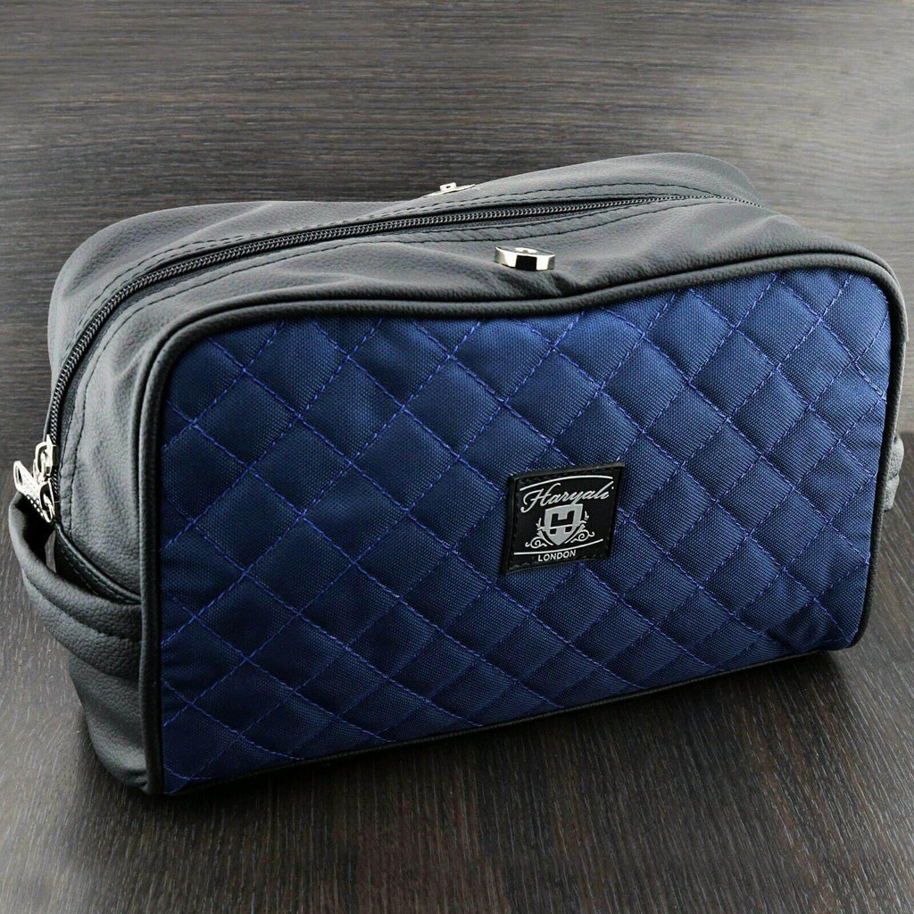 Blue Toiletry Travel Bag By Haryali London - HARYALI LONDON