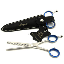 Load image into Gallery viewer, Hair Thinning Scissor Haircutting Teeth Shears Barber Hairdressing Scissors For Men And Women - HARYALI LONDON