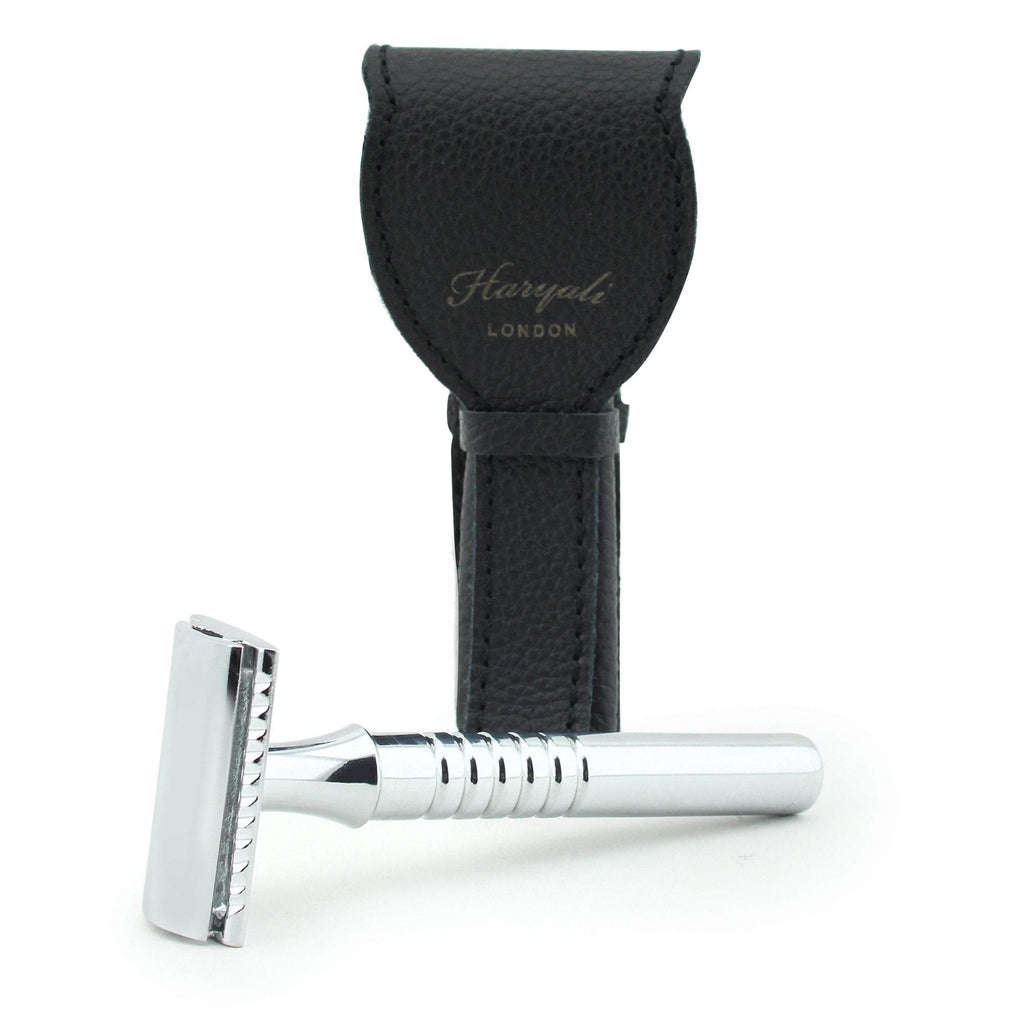 Haryali's Classy Safety Razor - Steel Handle - HARYALI LONDON