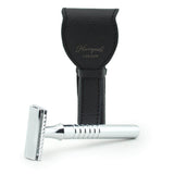 Haryali's Classy Safety Razor - Steel Handle