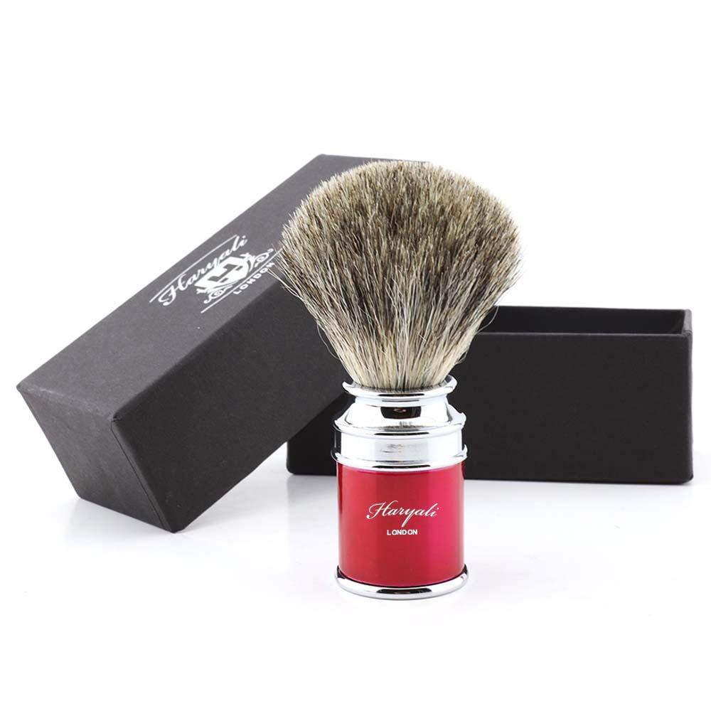 Haryali's Drum Super Badger Shaving Brush - HARYALI LONDON