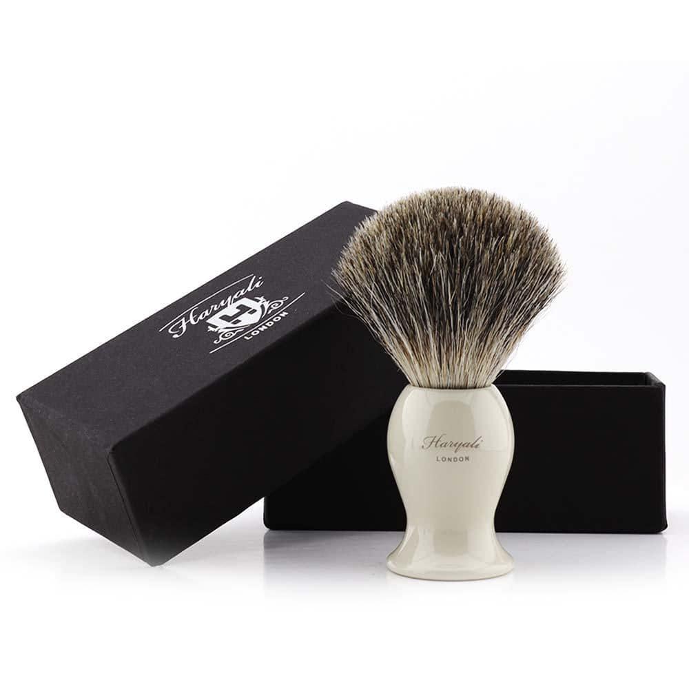 Haryali's Grace  Super Badger Shaving Brush - HARYALI LONDON