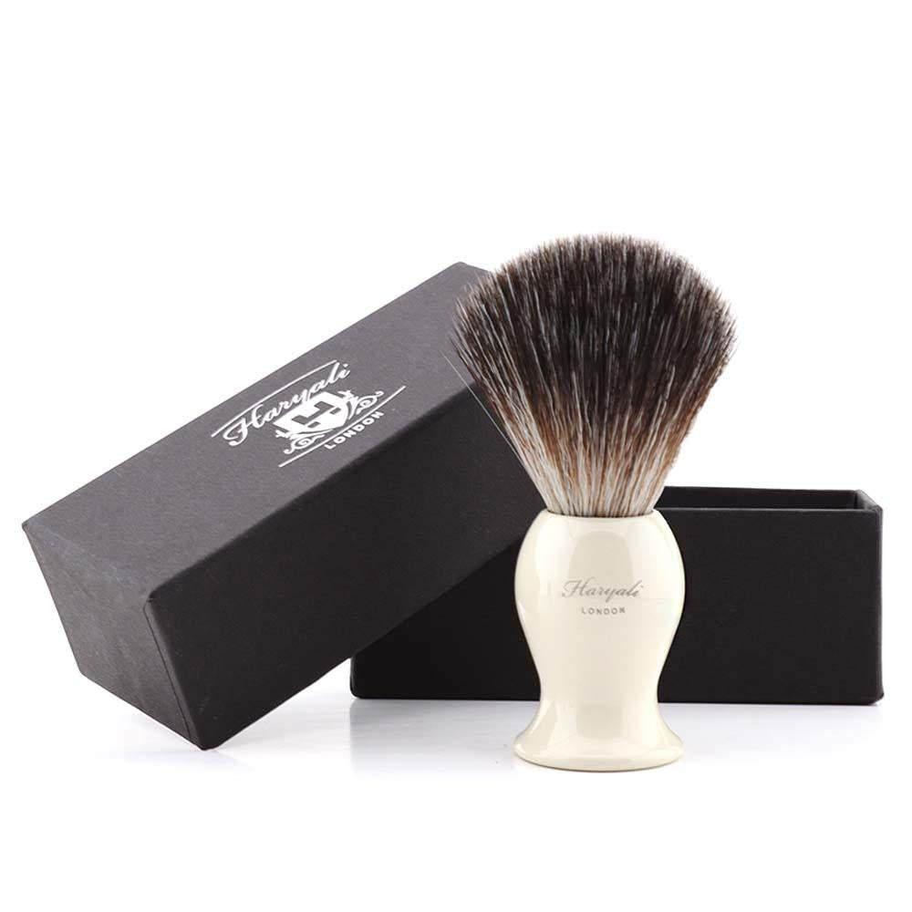 Haryali's Grace Synthetic Black Hair Shaving Brush - HARYALI LONDON