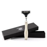 Haryali's Groove 3 Edge Shaving Razor - Ivory