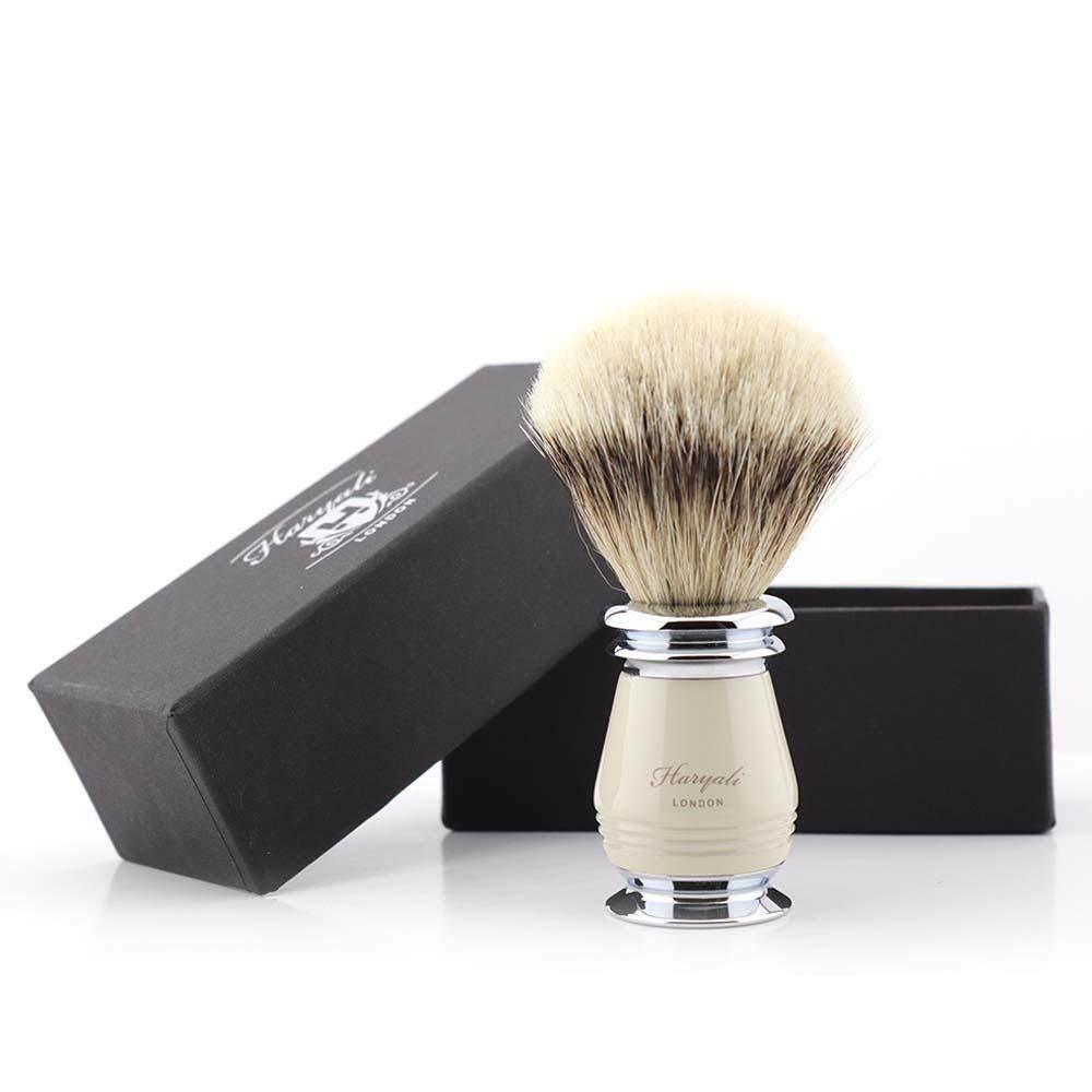 Haryali's Grove Silvertip Badger Shaving Brush - HARYALI LONDON