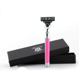 Haryali's Round 3 Edge Shaving Razor - Pink