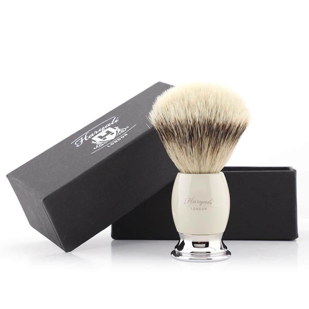 Haryali's Thunder Silvertip Badger Shaving Brush - HARYALI LONDON