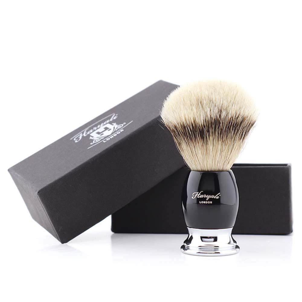 Haryali's Thunder Silvertip Badger Shaving Brush - HARYALI LONDON