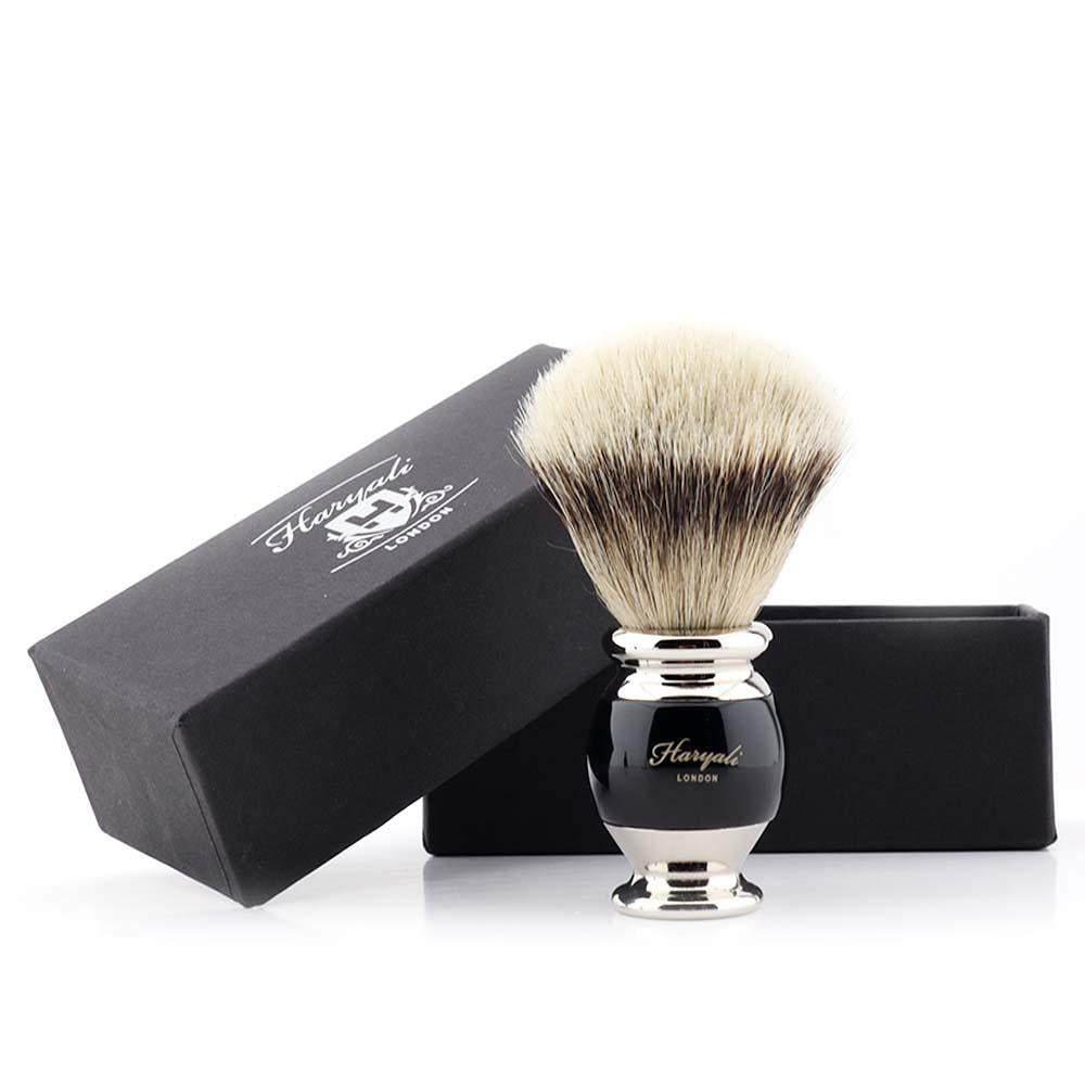 Haryali's Vase Silvertip Badger Shaving Brush - HARYALI LONDON