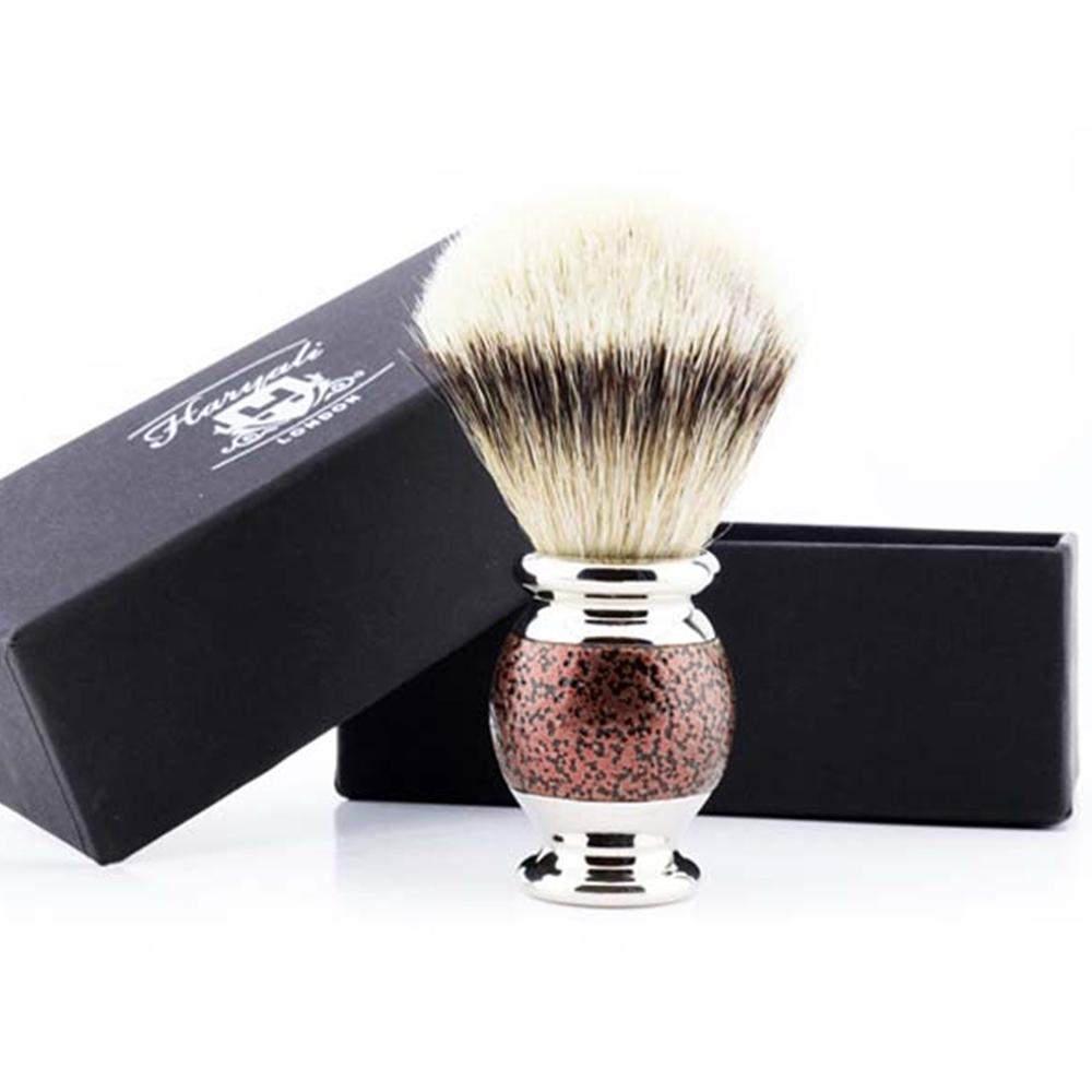 Haryali's Vase Silvertip Badger Shaving Brush - HARYALI LONDON