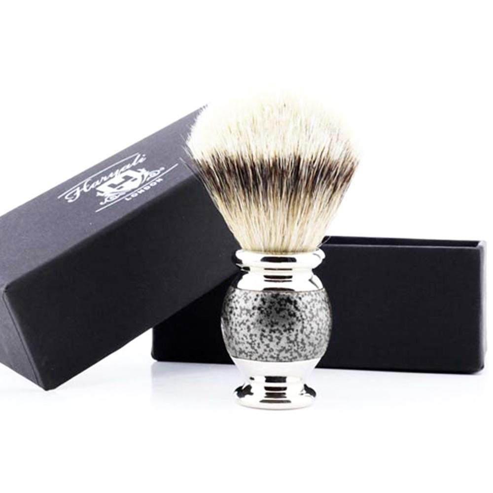 Haryali's Vase Silvertip Badger Shaving Brush - HARYALI LONDON