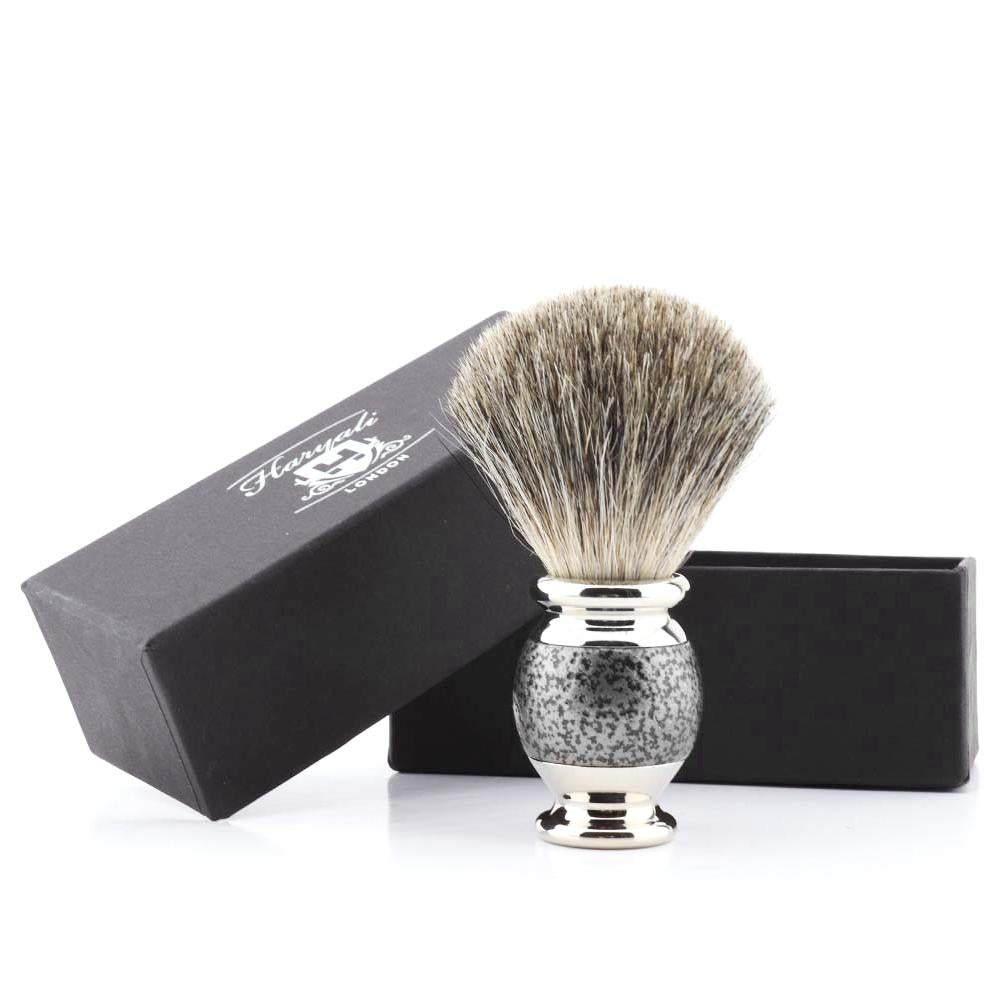 Haryali's Vase Super Badger Shaving Brush - HARYALI LONDON