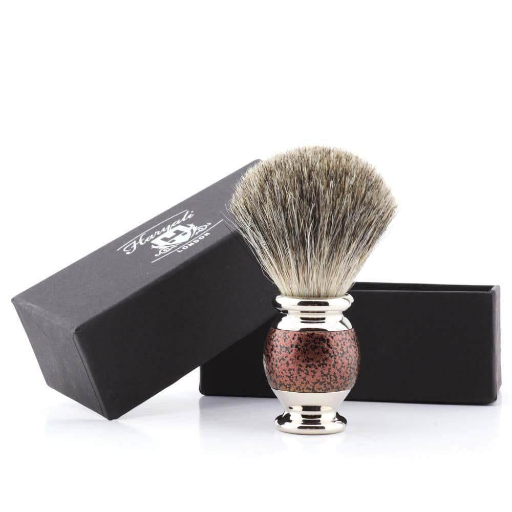 Haryali's Vase Super Badger Shaving Brush - HARYALI LONDON