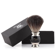 Load image into Gallery viewer, Haryali&#39;s Vase Synthetic Black Hair Shaving Brush - HARYALI LONDON