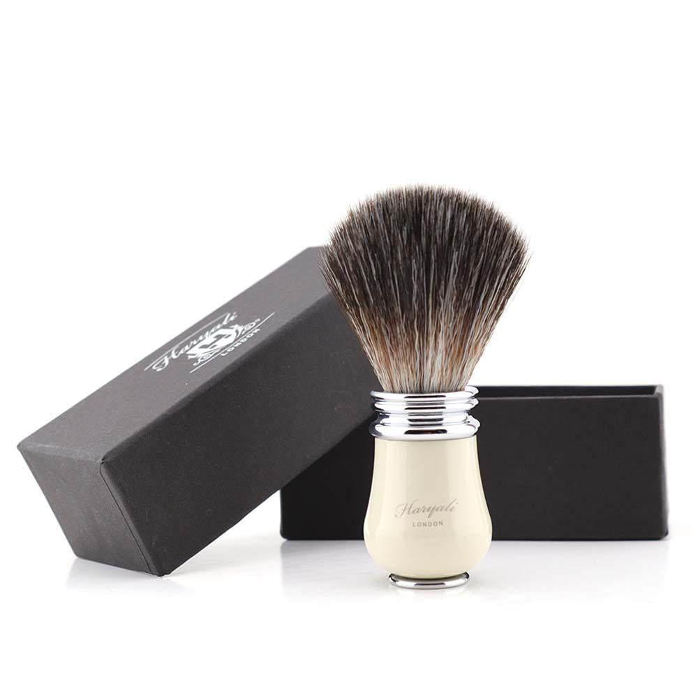 Haryali's Victoria Synthetic Black Hair Shaving Brush - HARYALI LONDON