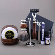 Load image into Gallery viewer, Haryali&#39;s Wooden Range Shaving Kit - HARYALI LONDON