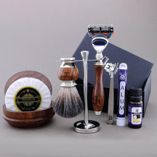 Load image into Gallery viewer, Haryali&#39;s Wooden Range Shaving Kit - HARYALI LONDON