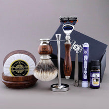 Load image into Gallery viewer, Haryali&#39;s Wooden Range Shaving Kit - HARYALI LONDON