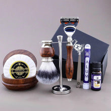 Load image into Gallery viewer, Haryali&#39;s Wooden Range Shaving Kit - HARYALI LONDON