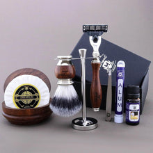 Load image into Gallery viewer, Haryali&#39;s Wooden Range Shaving Kit - HARYALI LONDON