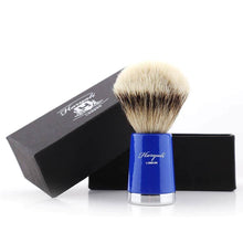 Load image into Gallery viewer, Super Taper Silvertip Badger Shaving Brush - HARYALI LONDON