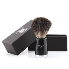 Load image into Gallery viewer, Super Taper Synthetic Black Hair Shaving Brush - HARYALI LONDON