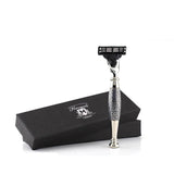 Tandori Antique 3 Edge Shaving Razor - Silver